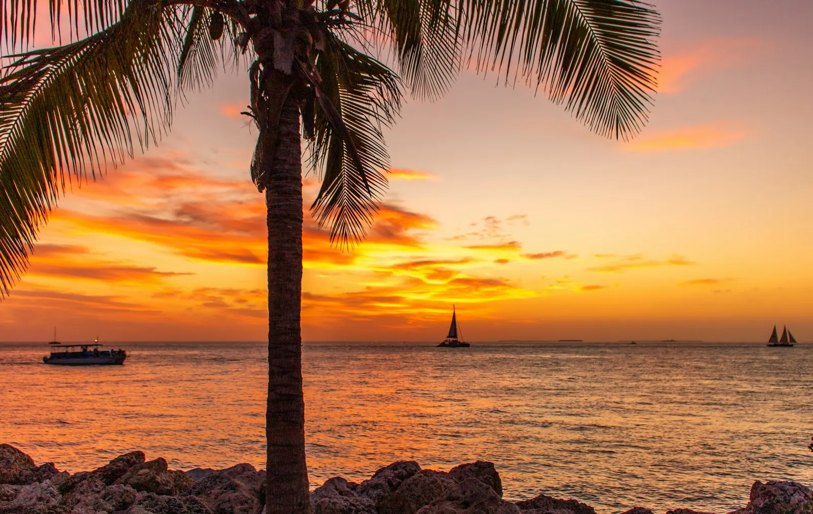 Atardecer en el Caribe